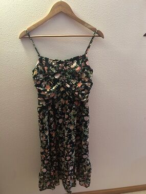 Flirty fun floral dress